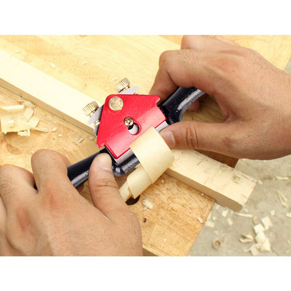 1X Planing Tool,Trimming Planer Woodworking Tools,│Hand Planes│Metal│,Woodworking Planer Carpenter Tool Adjustable Spoke Shave Deburring Tool