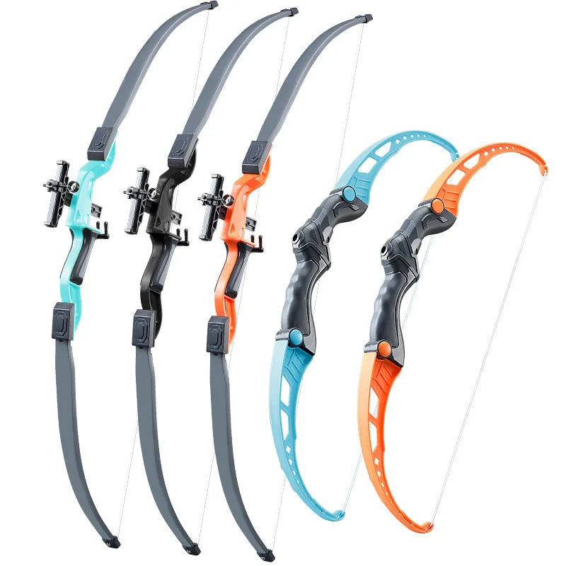  Bow and Arrow Toy Set for Children Archery Practice Recurve Outdoor Sorts Shooting Toy with Target Boys Kids Gifts