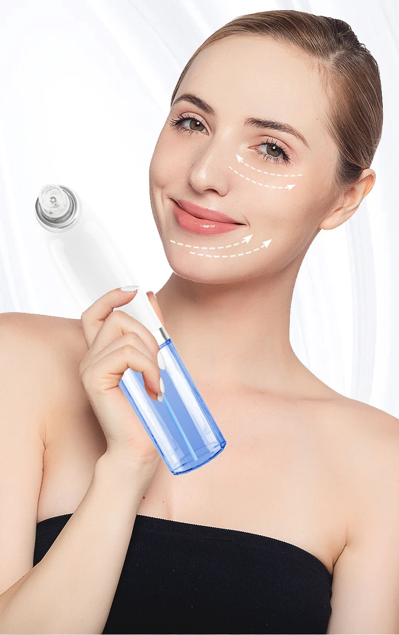 Small Bubble Blackhead Remover Cleaner Water Cycle Blackhead Electric Vacuum Blackhead Remover