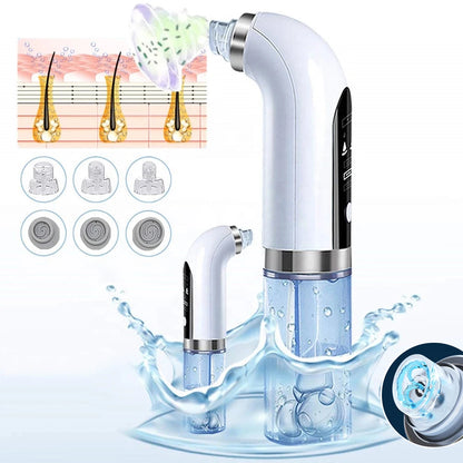 Small Bubble Blackhead Remover Cleaner Water Cycle Blackhead Electric Vacuum Blackhead Remover