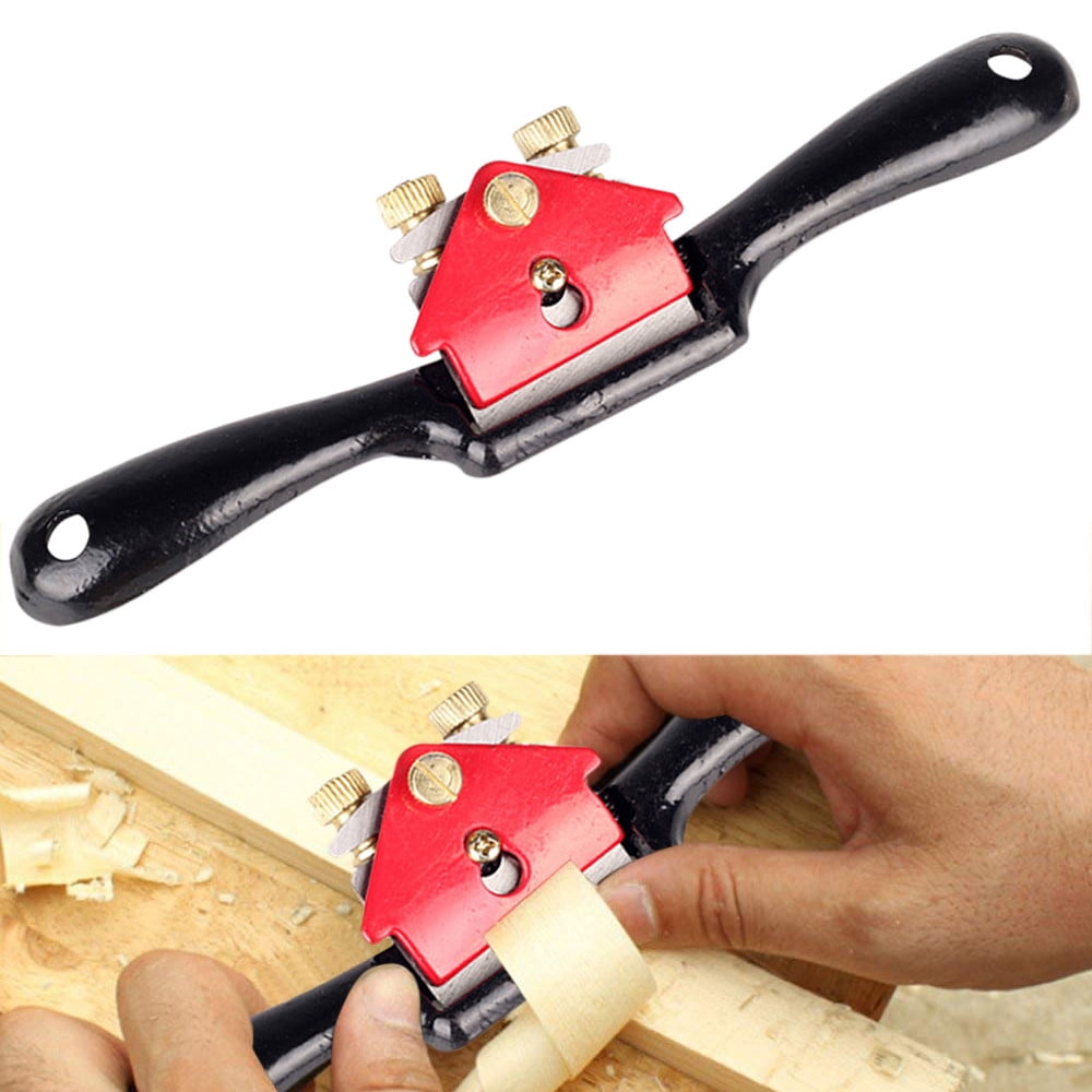 1X Planing Tool,Trimming Planer Woodworking Tools,│Hand Planes│Metal│,Woodworking Planer Carpenter Tool Adjustable Spoke Shave Deburring Tool