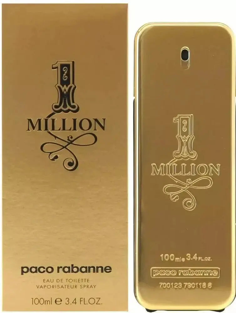 1 Million by Paco Rabanne for Men'S Eau De Toilette 3.4 Fl Oz