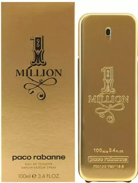 1 Million by Paco Rabanne for Men'S Eau De Toilette 3.4 Fl Oz