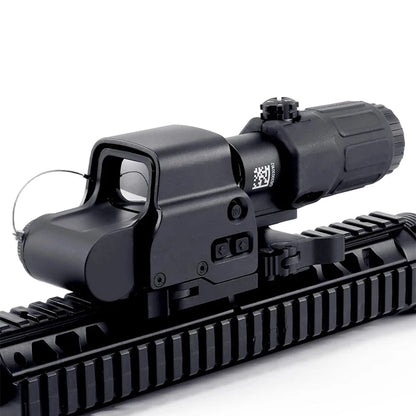 Holographic Collimator Sight 558+G33/G45 Red Dot Optic Sight Tactical Hunting Gear W/20Mm Rail Mounts&Quick Detach Lever