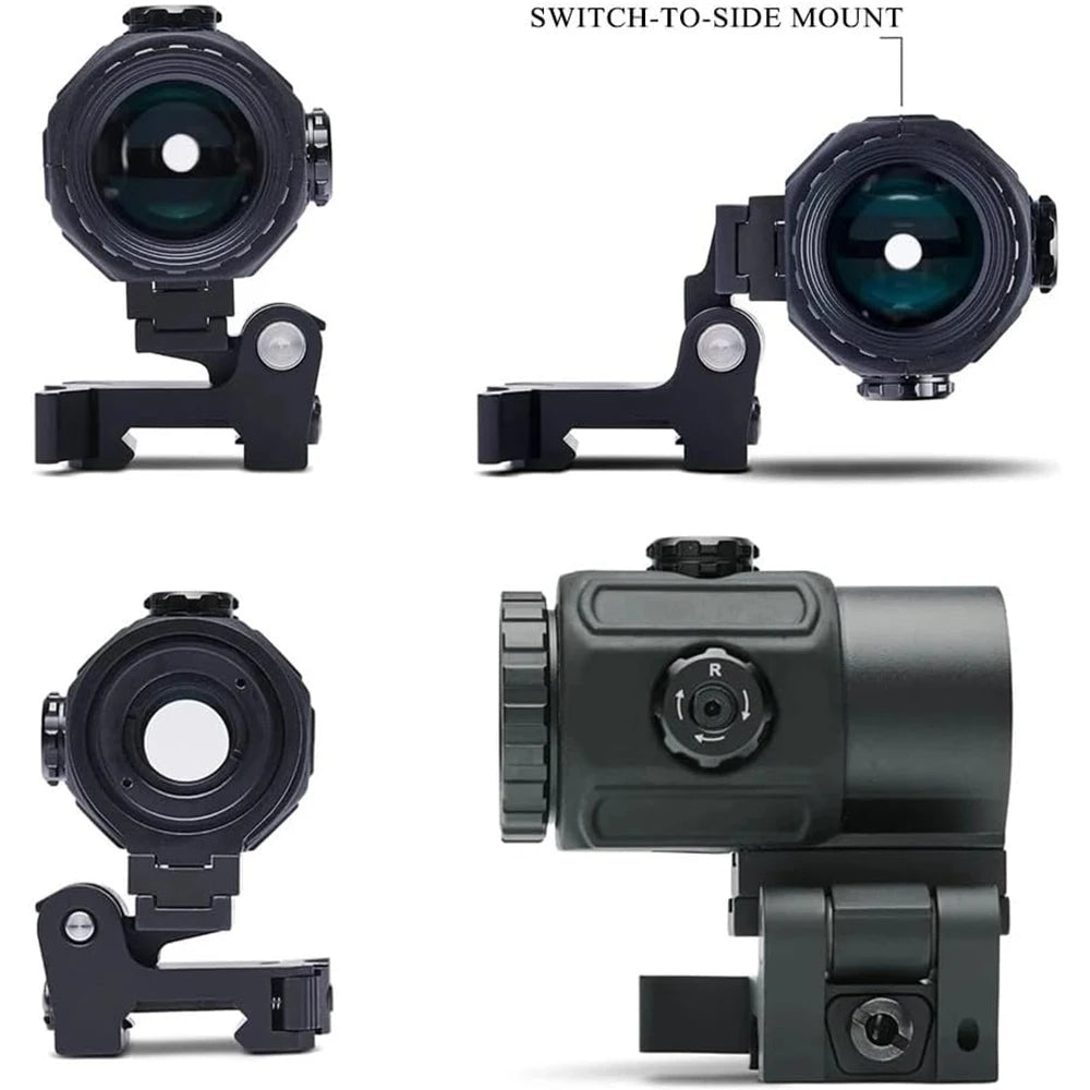 Holographic Collimator Sight 558+G33/G45 Red Dot Optic Sight Tactical Hunting Gear W/20Mm Rail Mounts&Quick Detach Lever