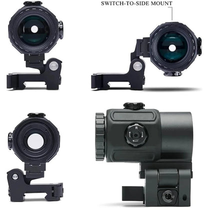 Holographic Collimator Sight 558+G33/G45 Red Dot Optic Sight Tactical Hunting Gear W/20Mm Rail Mounts&Quick Detach Lever