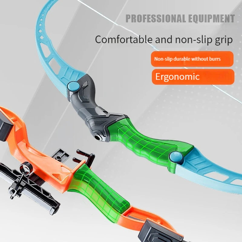  Bow and Arrow Toy Set for Children Archery Practice Recurve Outdoor Sorts Shooting Toy with Target Boys Kids Gifts