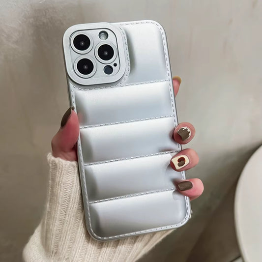  Mobile Phone Case down Jacket Design for Iphone 14 Pro Max
