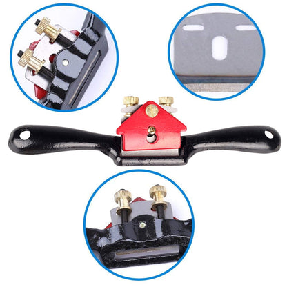 1X Planing Tool,Trimming Planer Woodworking Tools,│Hand Planes│Metal│,Woodworking Planer Carpenter Tool Adjustable Spoke Shave Deburring Tool